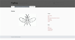 Desktop Screenshot of figbug.com